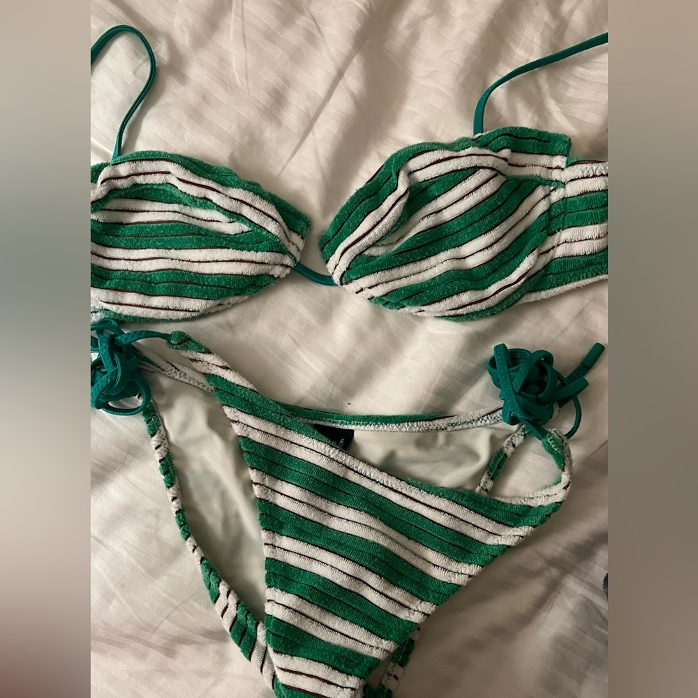 Triangl swimsuits - green